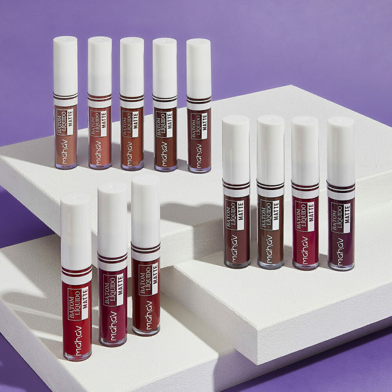 Batom Líquido Matte Hibisco Mahav