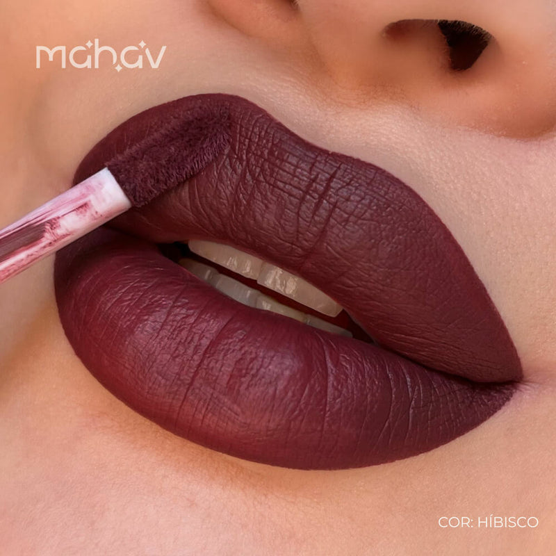 Batom Líquido Matte Hibisco Mahav