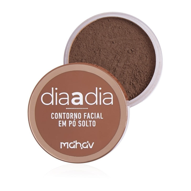 Contorno Facial Pó Solto Coffee Dia a Dia Mahav