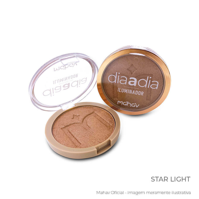 Iluminador Compacto Star Light Dia a Dia Mahav